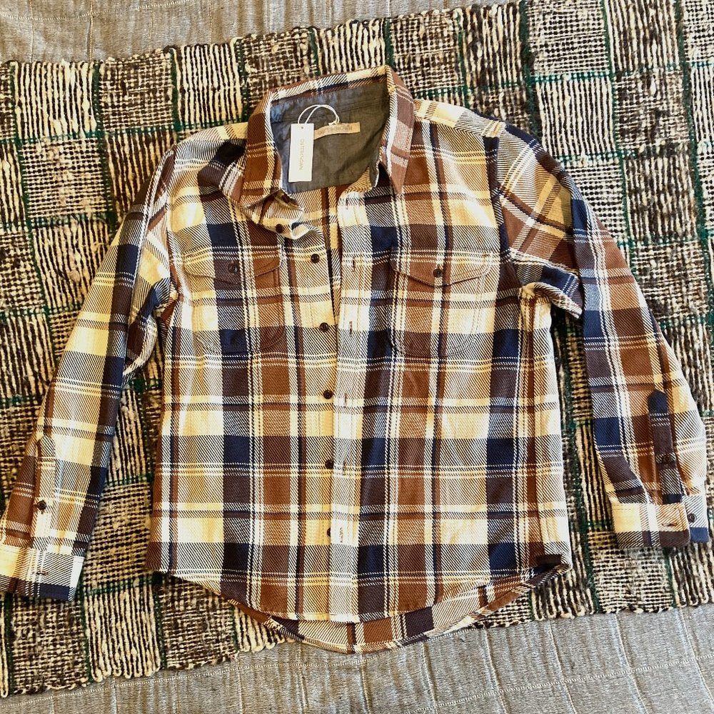 NWT Outerknown Blanket Shirt - Men's L